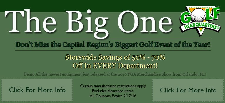 the big golf sale