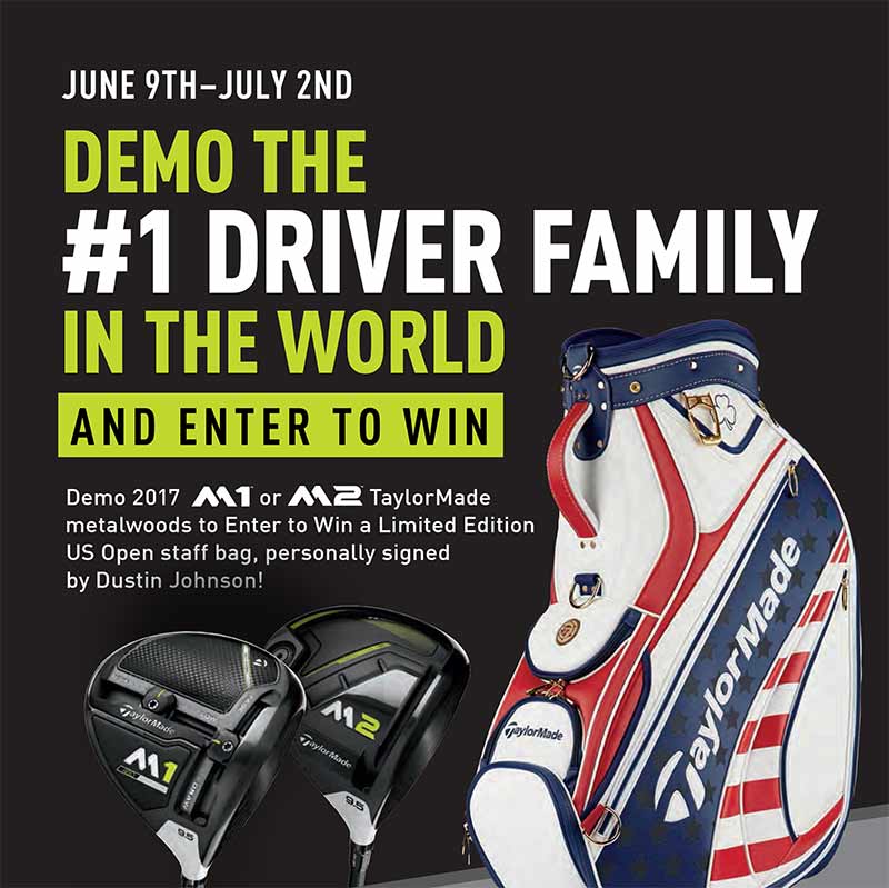 taylormade us open bag giveaway